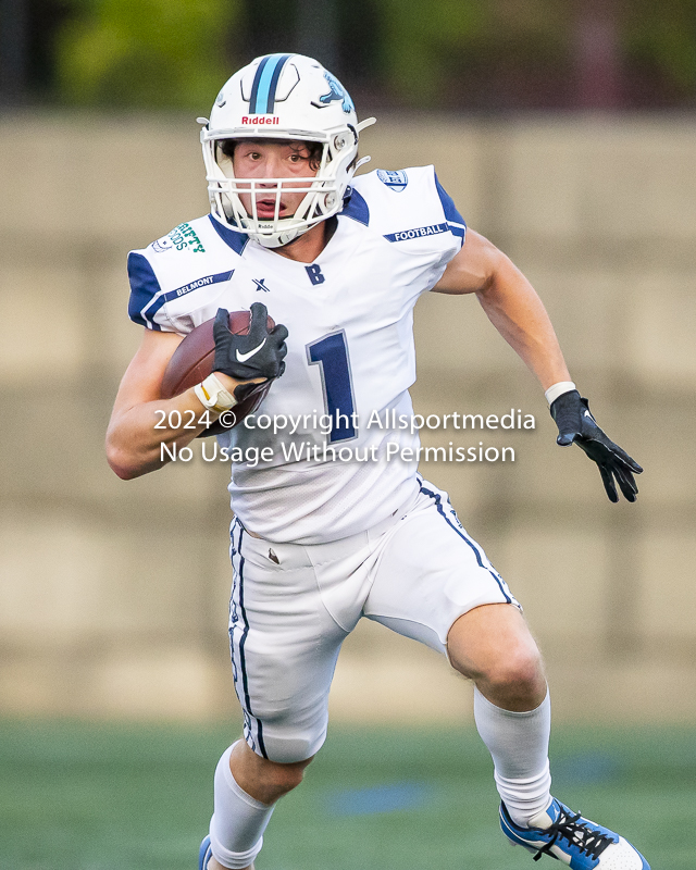 Belmont Bulldogs Football High School Football Allsportmedia Photography BC High School Football AAA Junior Varsity Varsity Goudy Field Langford