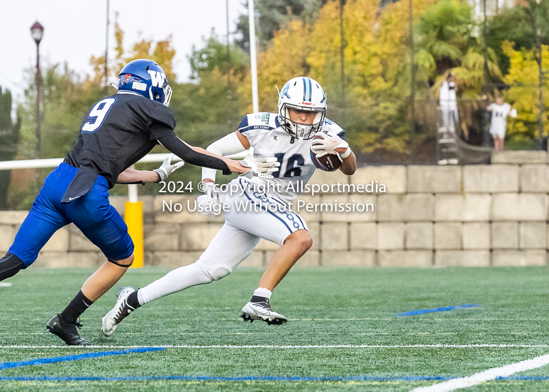 Belmont Bulldogs Football High School Football Allsportmedia Photography BC High School Football AAA Junior Varsity Varsity Goudy Field Langford