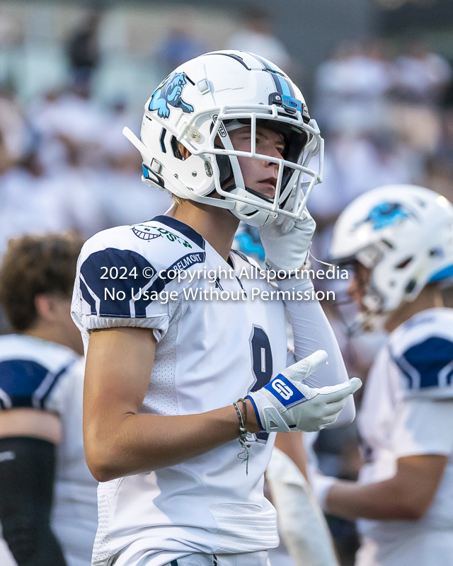 Belmont Bulldogs Football High School Football Allsportmedia Photography BC High School Football AAA Junior Varsity Varsity Goudy Field Langford