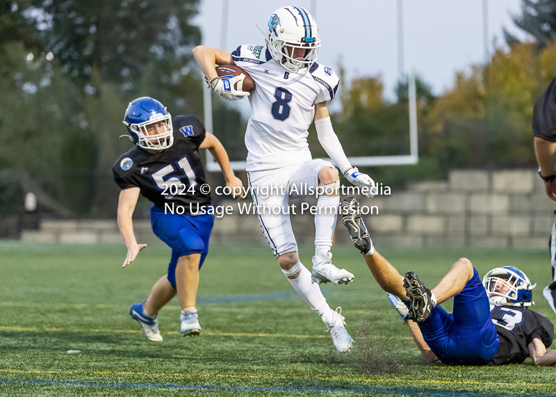 Belmont Bulldogs Football High School Football Allsportmedia Photography BC High School Football AAA Junior Varsity Varsity Goudy Field Langford