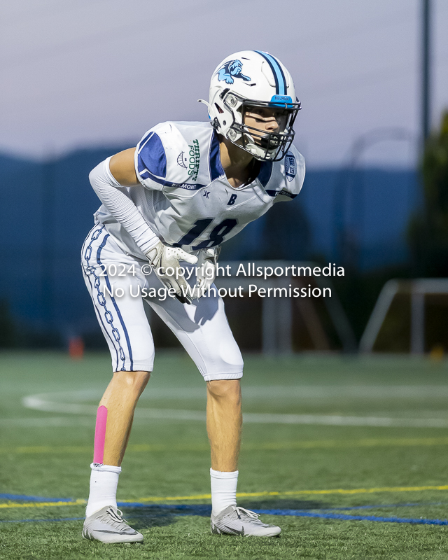 Belmont Bulldogs Football High School Football Allsportmedia Photography BC High School Football AAA Junior Varsity Varsity Goudy Field Langford