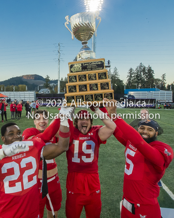 Westshore Rebels ISN Island Sports News BCFC Allsportmedia Langford Football CJFL