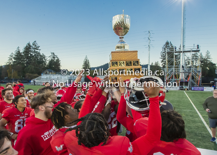 Westshore Rebels ISN Island Sports News BCFC Allsportmedia Langford Football CJFL