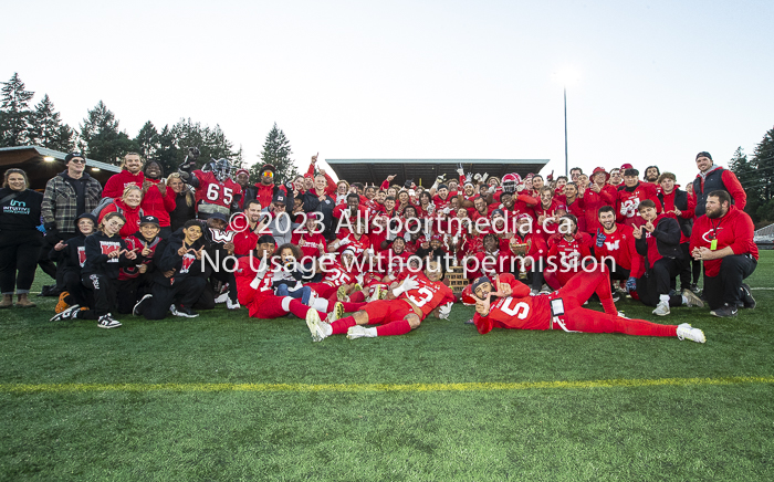 Westshore Rebels ISN Island Sports News BCFC Allsportmedia Langford Football CJFL