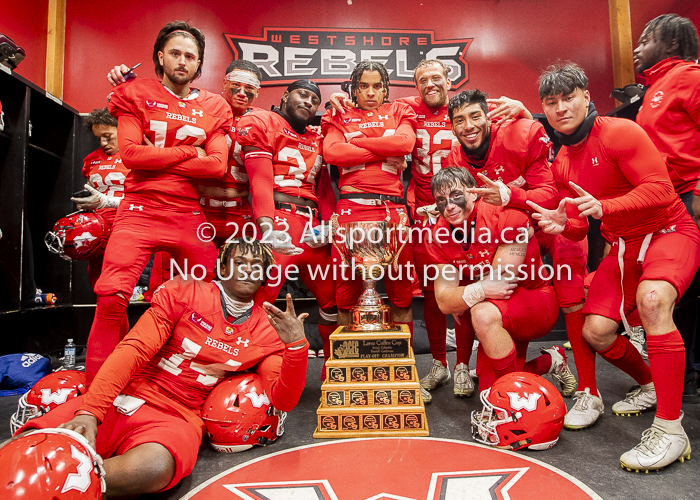 Westshore Rebels ISN Island Sports News BCFC Allsportmedia Langford Football CJFL