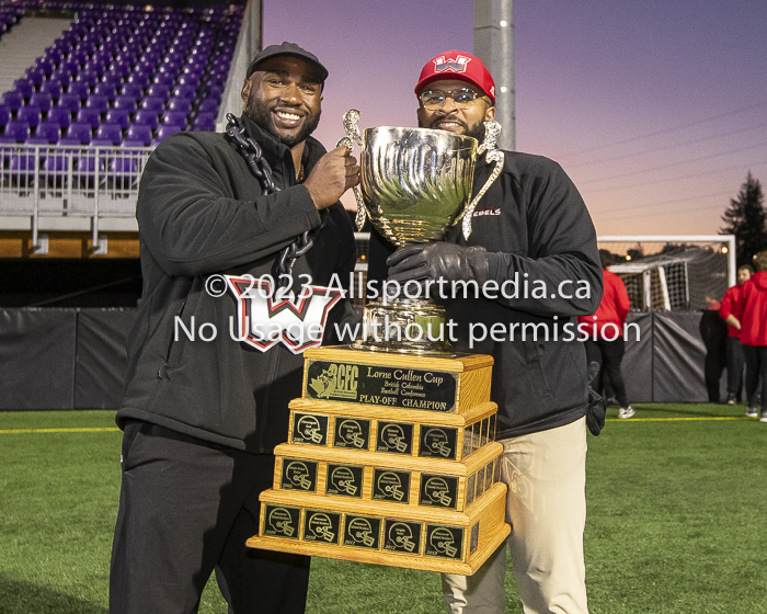 Westshore Rebels ISN Island Sports News BCFC Allsportmedia Langford Football CJFL