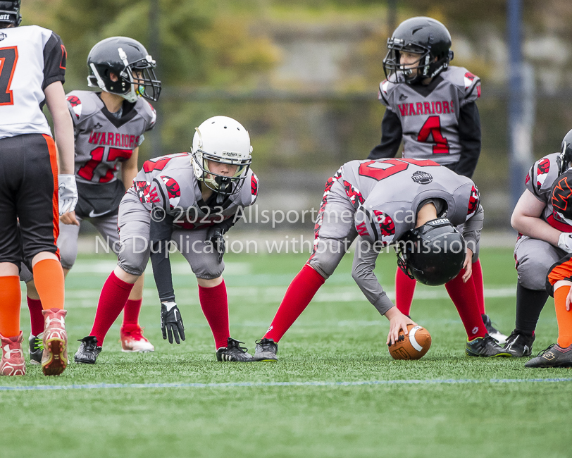 Warriors westshore Wolverines Saanich GVMFA  Goudy Langford football