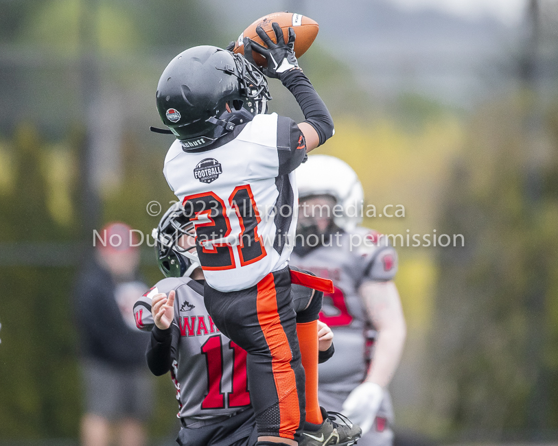 Warriors westshore Wolverines Saanich GVMFA  Goudy Langford football