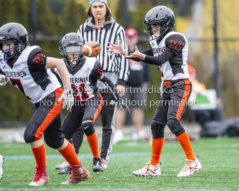 Warriors westshore Wolverines Saanich GVMFA  Goudy Langford football