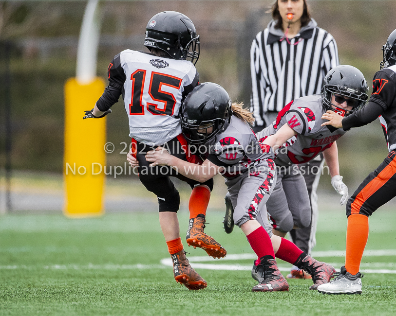 Warriors westshore Wolverines Saanich GVMFA  Goudy Langford football