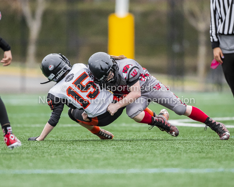 Warriors westshore Wolverines Saanich GVMFA  Goudy Langford football