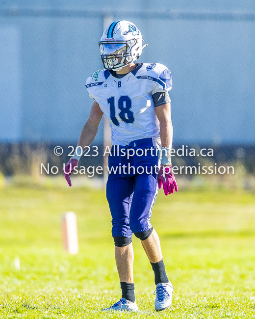 Belmont Bulldogs Football High School Football Allsportmedia Photography BC High School Football AAA Junior Varsity Varsity Goudy Field Langford