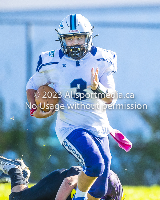 Belmont Bulldogs Football High School Football Allsportmedia Photography BC High School Football AAA Junior Varsity Varsity Goudy Field Langford