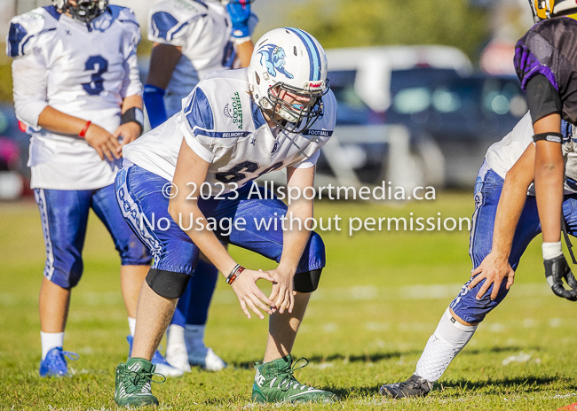 Belmont Bulldogs Football High School Football Allsportmedia Photography BC High School Football AAA Junior Varsity Varsity Goudy Field Langford