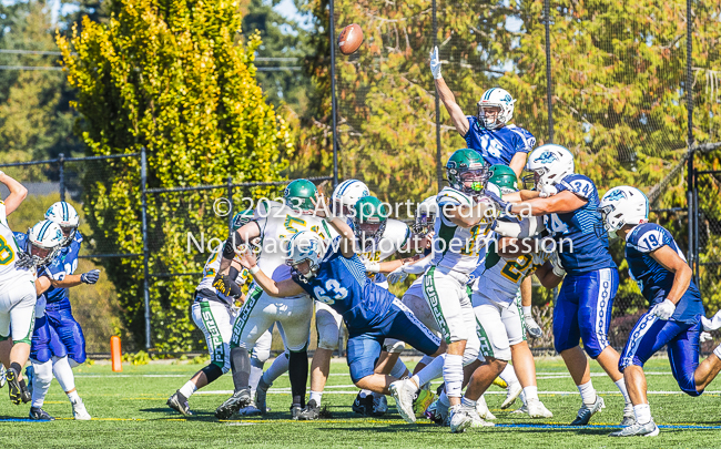 Belmont Bulldogs Football High School Football Allsportmedia Photography BC High School Football AAA Junior Varsity Varsity Goudy Field Langford