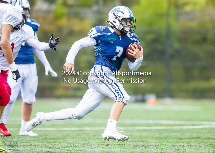 Belmont Bulldogs Football High School Football Allsportmedia Photography BC High School Football AAA Junior Varsity Varsity Goudy Field Langford