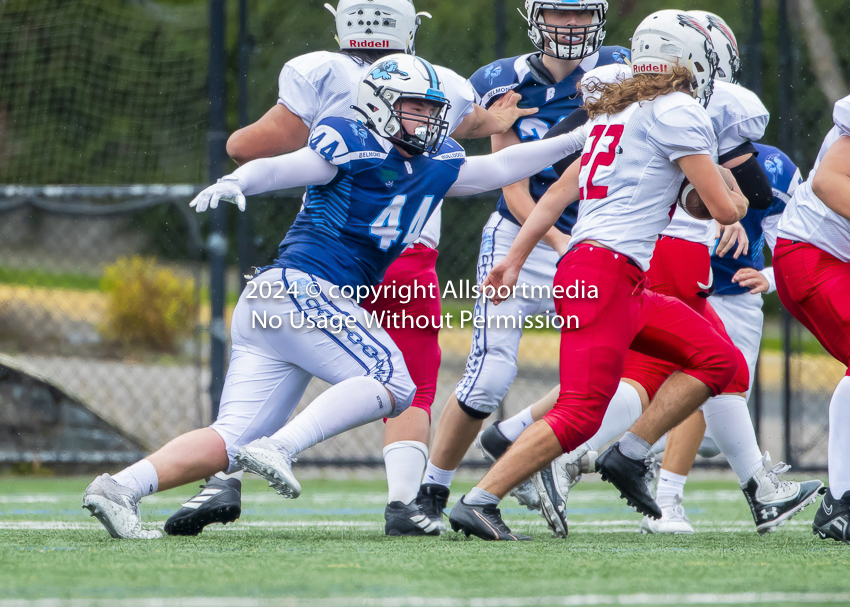 Belmont Bulldogs Football High School Football Allsportmedia Photography BC High School Football AAA Junior Varsity Varsity Goudy Field Langford