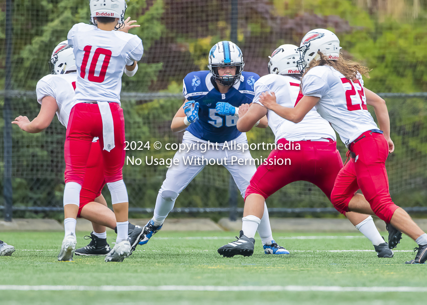 Belmont Bulldogs Football High School Football Allsportmedia Photography BC High School Football AAA Junior Varsity Varsity Goudy Field Langford