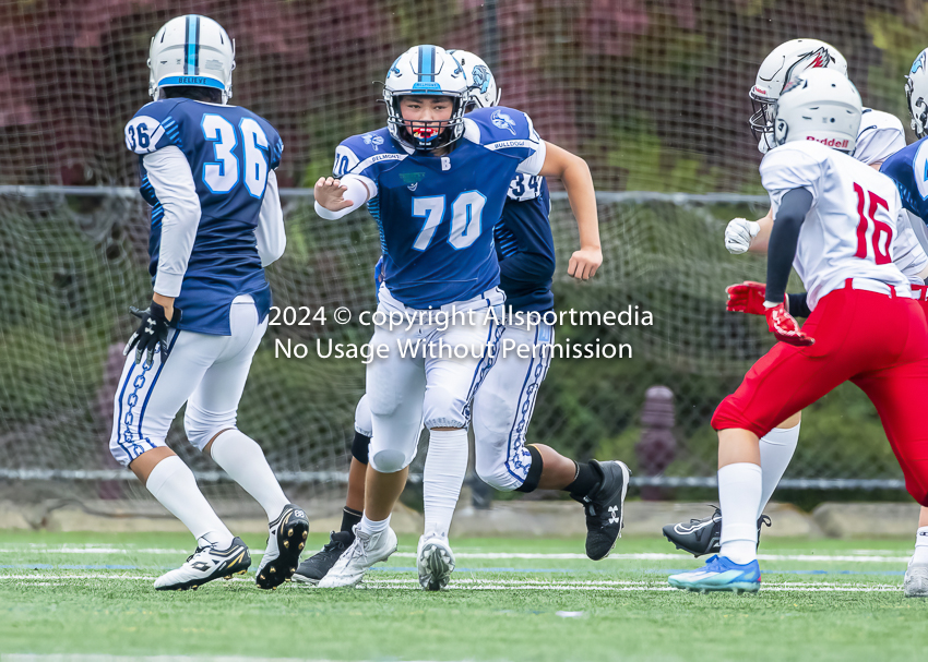 Belmont Bulldogs Football High School Football Allsportmedia Photography BC High School Football AAA Junior Varsity Varsity Goudy Field Langford