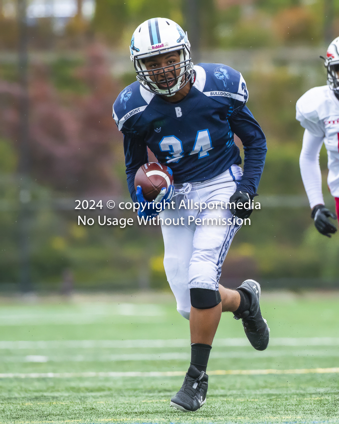 Belmont Bulldogs Football High School Football Allsportmedia Photography BC High School Football AAA Junior Varsity Varsity Goudy Field Langford