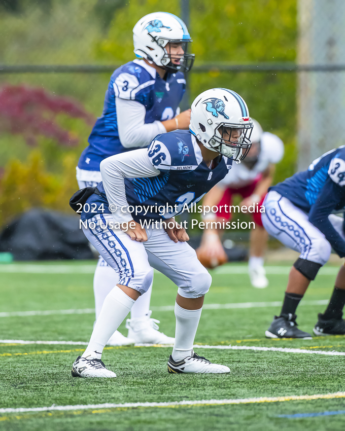 Belmont Bulldogs Football High School Football Allsportmedia Photography BC High School Football AAA Junior Varsity Varsity Goudy Field Langford