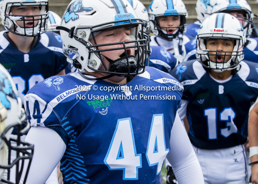 Belmont Bulldogs Football High School Football Allsportmedia Photography BC High School Football AAA Junior Varsity Varsity Goudy Field Langford