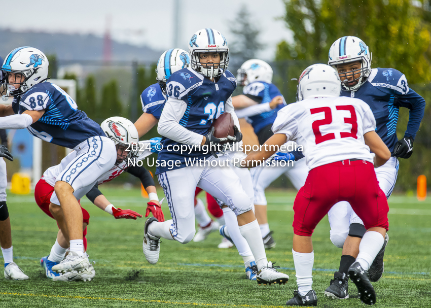 Belmont Bulldogs Football High School Football Allsportmedia Photography BC High School Football AAA Junior Varsity Varsity Goudy Field Langford