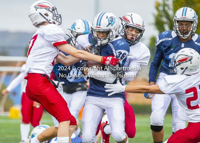 Belmont Bulldogs Football High School Football Allsportmedia Photography BC High School Football AAA Junior Varsity Varsity Goudy Field Langford