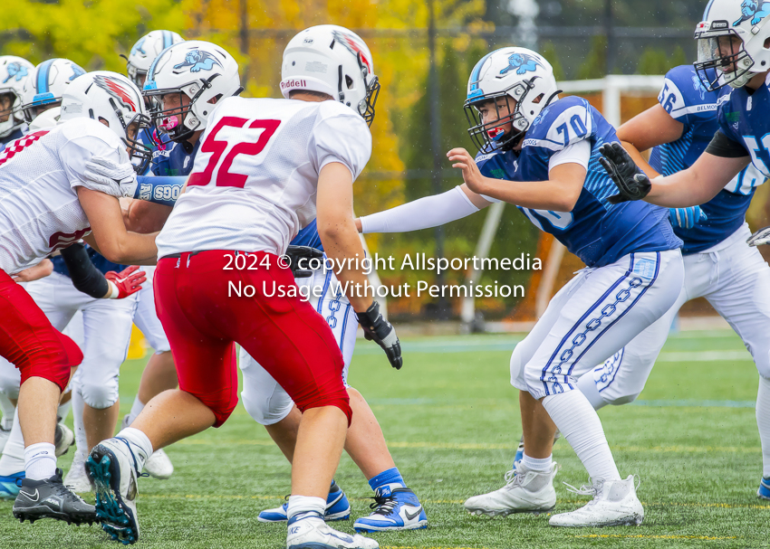 Belmont Bulldogs Football High School Football Allsportmedia Photography BC High School Football AAA Junior Varsity Varsity Goudy Field Langford