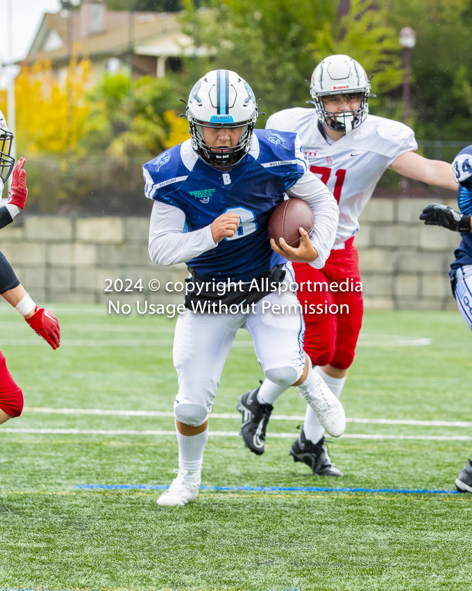 Belmont Bulldogs Football High School Football Allsportmedia Photography BC High School Football AAA Junior Varsity Varsity Goudy Field Langford