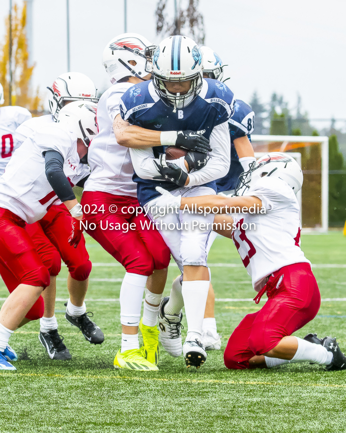 Belmont Bulldogs Football High School Football Allsportmedia Photography BC High School Football AAA Junior Varsity Varsity Goudy Field Langford