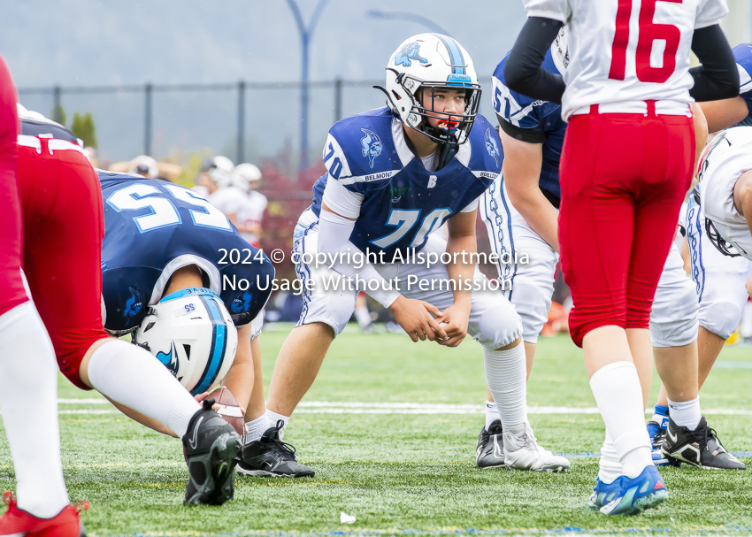 Belmont Bulldogs Football High School Football Allsportmedia Photography BC High School Football AAA Junior Varsity Varsity Goudy Field Langford