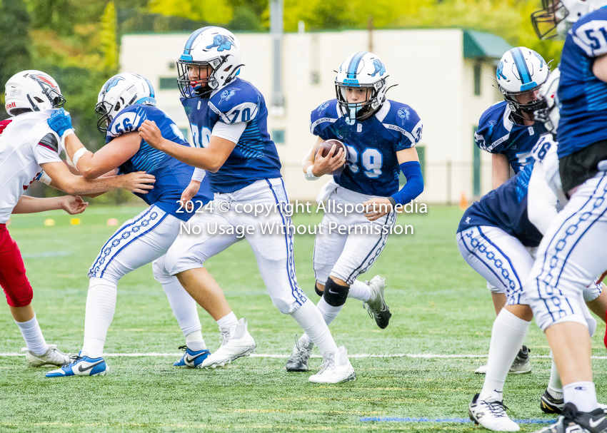 Belmont Bulldogs Football High School Football Allsportmedia Photography BC High School Football AAA Junior Varsity Varsity Goudy Field Langford