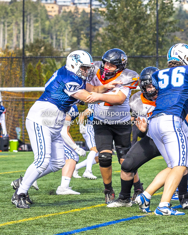 Belmont Bulldogs Football High School Football Allsportmedia Photography BC High School Football AAA Junior Varsity Varsity Goudy Field Langford;Junior Varsity Bulldogs Spectrum Thunder BCHSFB