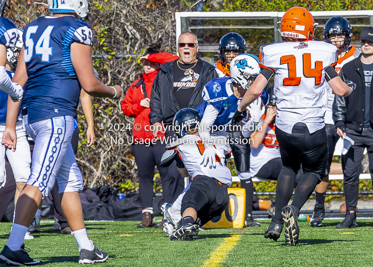 Belmont Bulldogs Football High School Football Allsportmedia Photography BC High School Football AAA Junior Varsity Varsity Goudy Field Langford;Junior Varsity Bulldogs Spectrum Thunder BCHSFB