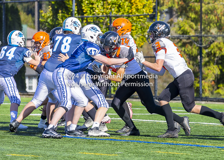 Belmont Bulldogs Football High School Football Allsportmedia Photography BC High School Football AAA Junior Varsity Varsity Goudy Field Langford;Junior Varsity Bulldogs Spectrum Thunder BCHSFB