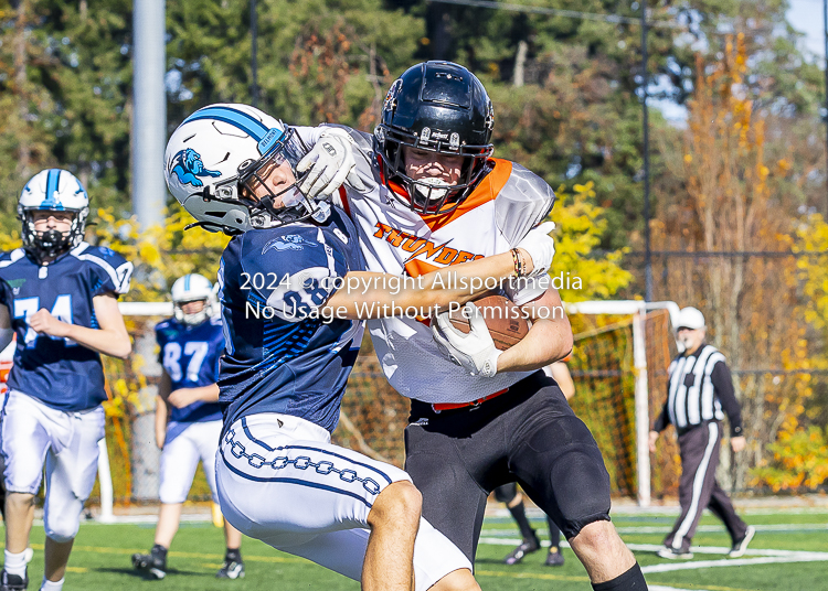 Belmont Bulldogs Football High School Football Allsportmedia Photography BC High School Football AAA Junior Varsity Varsity Goudy Field Langford;Junior Varsity Bulldogs Spectrum Thunder BCHSFB