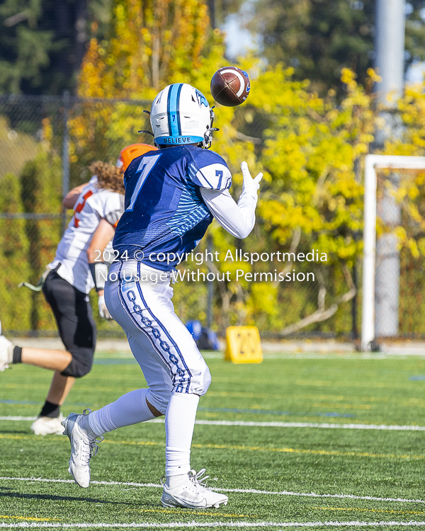 Belmont Bulldogs Football High School Football Allsportmedia Photography BC High School Football AAA Junior Varsity Varsity Goudy Field Langford;Junior Varsity Bulldogs Spectrum Thunder BCHSFB