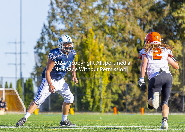 Belmont Bulldogs Football High School Football Allsportmedia Photography BC High School Football AAA Junior Varsity Varsity Goudy Field Langford;Junior Varsity Bulldogs Spectrum Thunder BCHSFB