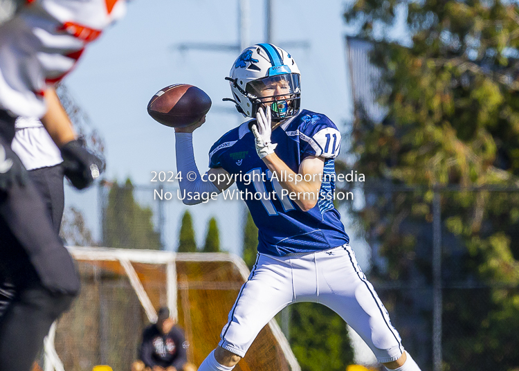 Belmont Bulldogs Football High School Football Allsportmedia Photography BC High School Football AAA Junior Varsity Varsity Goudy Field Langford;Junior Varsity Bulldogs Spectrum Thunder BCHSFB