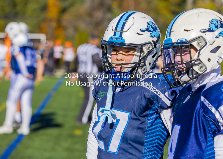 Belmont Bulldogs Football High School Football Allsportmedia Photography BC High School Football AAA Junior Varsity Varsity Goudy Field Langford;Junior Varsity Bulldogs Spectrum Thunder BCHSFB