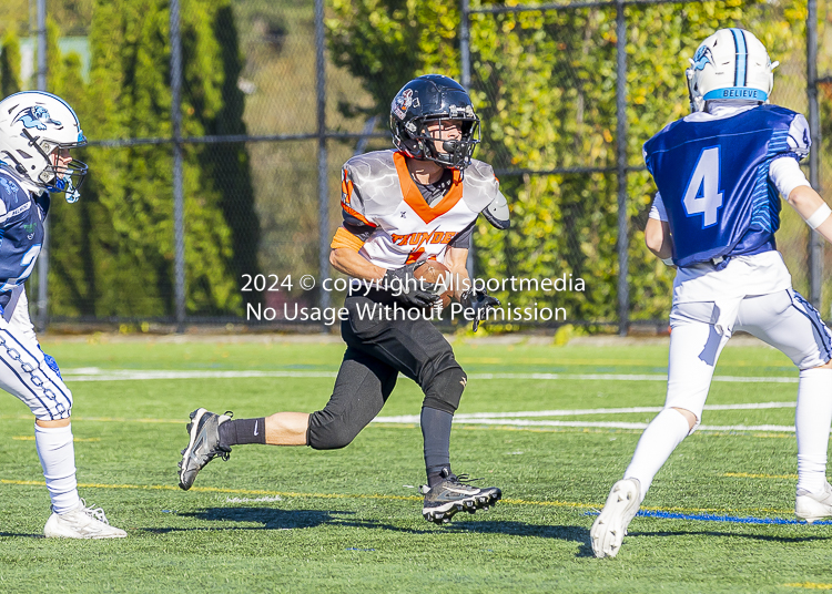 Belmont Bulldogs Football High School Football Allsportmedia Photography BC High School Football AAA Junior Varsity Varsity Goudy Field Langford;Junior Varsity Bulldogs Spectrum Thunder BCHSFB