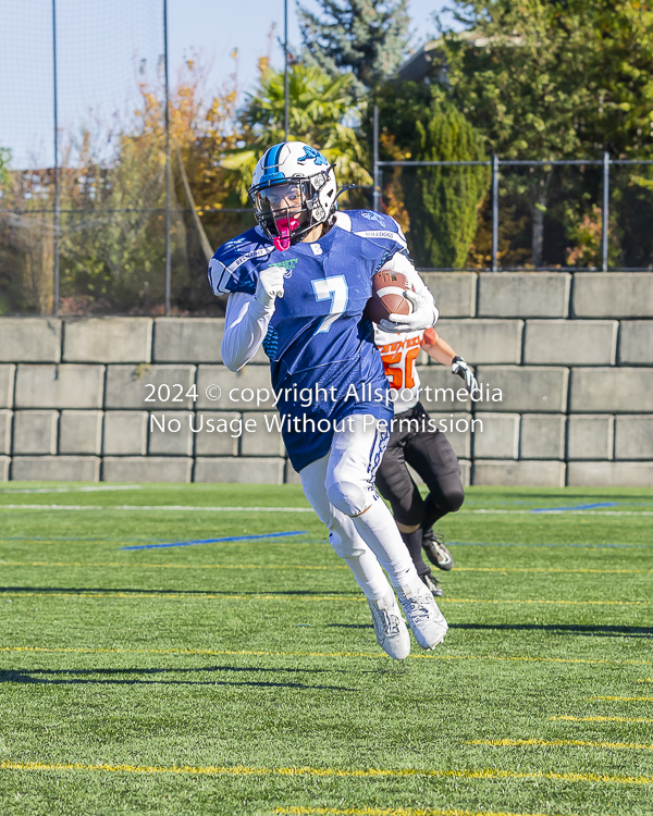 Belmont Bulldogs Football High School Football Allsportmedia Photography BC High School Football AAA Junior Varsity Varsity Goudy Field Langford;Junior Varsity Bulldogs Spectrum Thunder BCHSFB