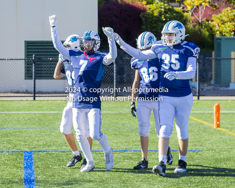 Belmont Bulldogs Football High School Football Allsportmedia Photography BC High School Football AAA Junior Varsity Varsity Goudy Field Langford;Junior Varsity Bulldogs Spectrum Thunder BCHSFB