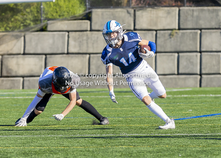 Belmont Bulldogs Football High School Football Allsportmedia Photography BC High School Football AAA Junior Varsity Varsity Goudy Field Langford;Junior Varsity Bulldogs Spectrum Thunder BCHSFB