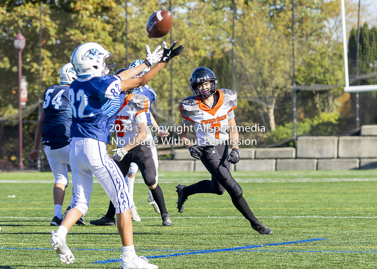 Belmont Bulldogs Football High School Football Allsportmedia Photography BC High School Football AAA Junior Varsity Varsity Goudy Field Langford;Junior Varsity Bulldogs Spectrum Thunder BCHSFB