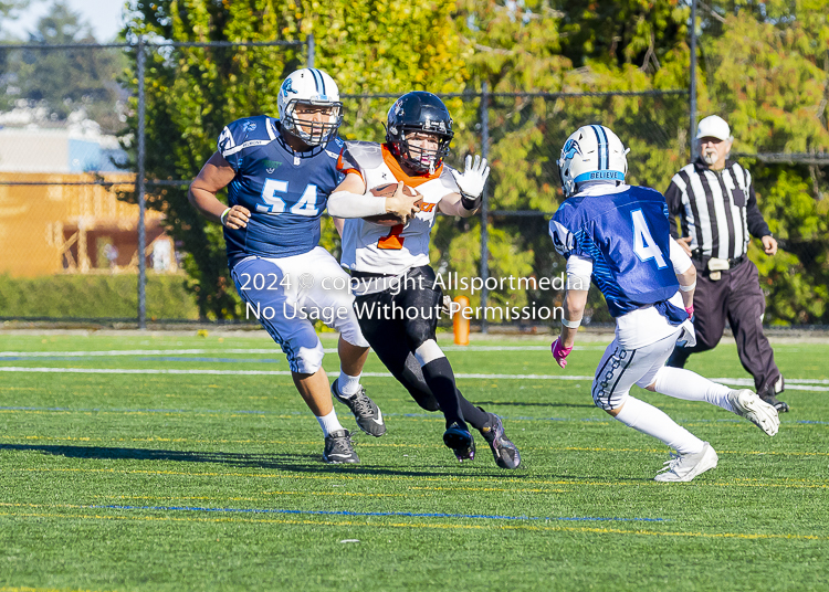 Belmont Bulldogs Football High School Football Allsportmedia Photography BC High School Football AAA Junior Varsity Varsity Goudy Field Langford;Junior Varsity Bulldogs Spectrum Thunder BCHSFB