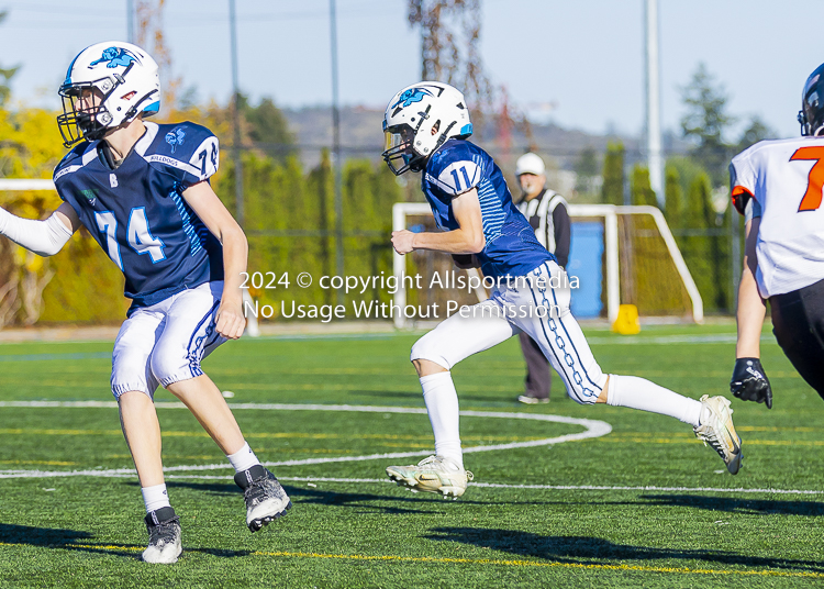 Belmont Bulldogs Football High School Football Allsportmedia Photography BC High School Football AAA Junior Varsity Varsity Goudy Field Langford;Junior Varsity Bulldogs Spectrum Thunder BCHSFB