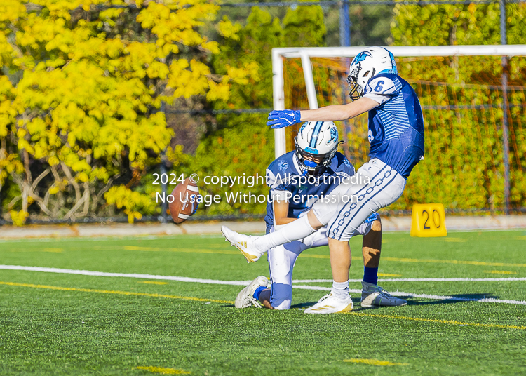 Belmont Bulldogs Football High School Football Allsportmedia Photography BC High School Football AAA Junior Varsity Varsity Goudy Field Langford;Junior Varsity Bulldogs Spectrum Thunder BCHSFB