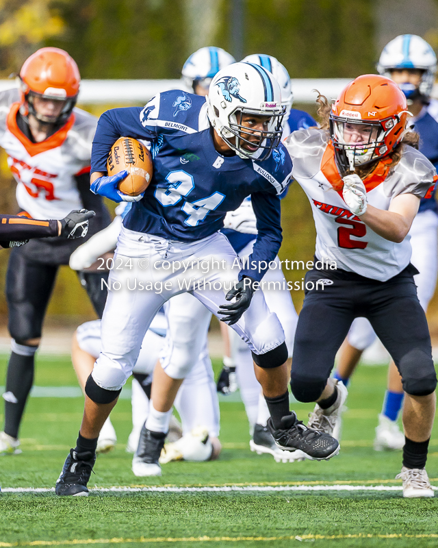 Belmont Bulldogs Football High School Football Allsportmedia Photography BC High School Football AAA Junior Varsity Varsity Goudy Field Langford